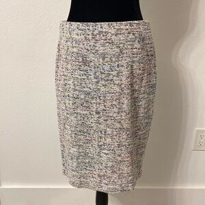 Philosophy Republic Clothing Boucle Textured Knee Length Skirt Size 8